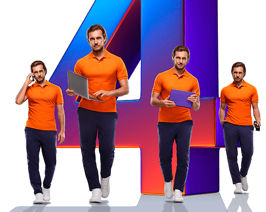 Великолепная четверка Ростелеком в КП Нордик хиллс